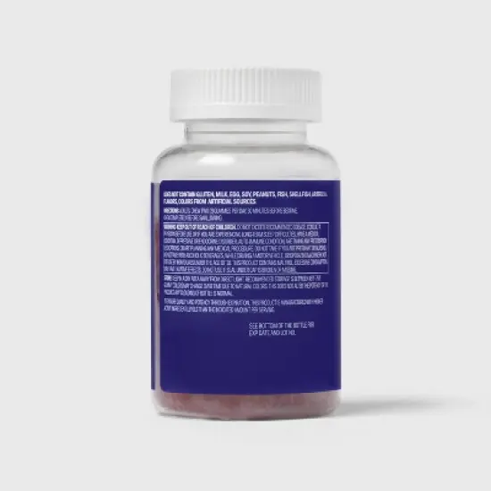 Sugar Free Melatonin Gummies - 70ct - up&up&trade; image {3}