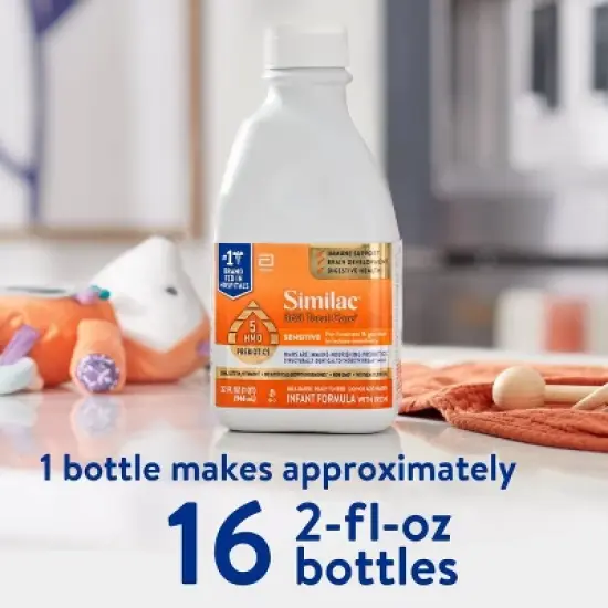 Similac 360 Total Care Sensitive Non-GMO Ready to Feed Infant Formula - 32 fl oz image {14}