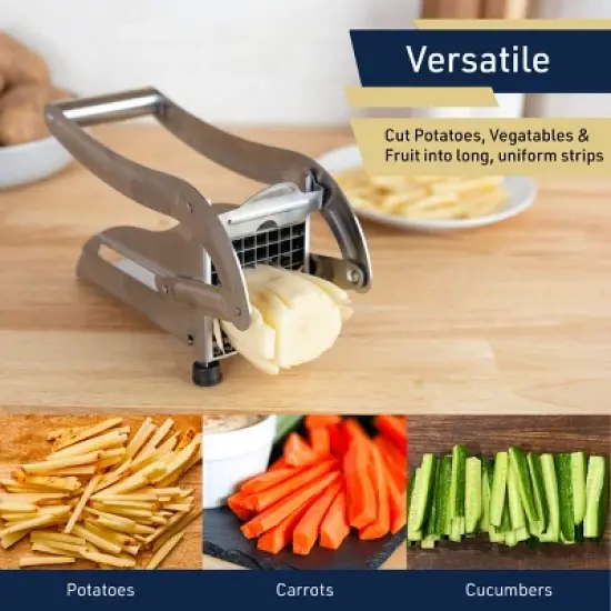 Classic Cuisine French Fry Cutter with Two Blades image {9}