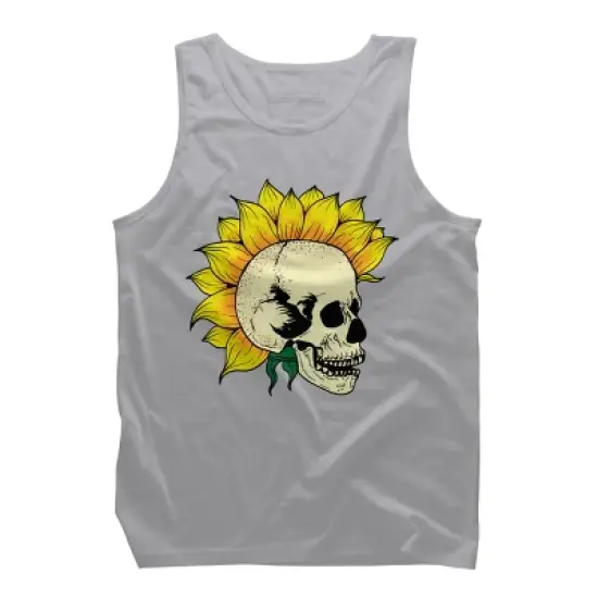 Men's Design By Humans Punks not Dead By vampdearie Tank Top image {5}