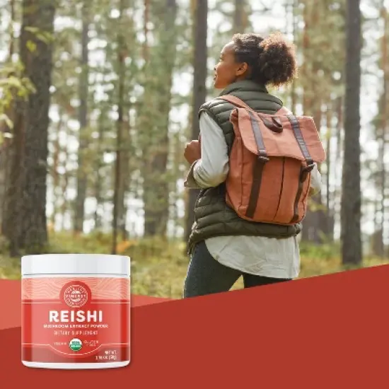 Vimergy USDA Organic Reishi Mushroom  Extract Powder, 33 Servings image {1}