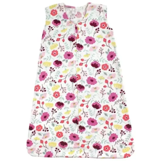 Touched by Nature Baby Girl Organic Cotton Sleeveless Wearable Sleeping Bag, Sack, Blanket, Botanical image {1}