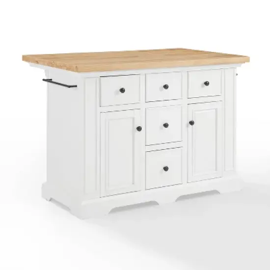 Julia Wood Top Kitchen Island - Crosley image {16}
