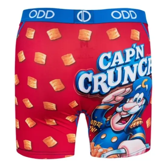 Captain Crunch Cereal Boxer Brief for Men, Fun Cool Breakfast Character Prints image {1}