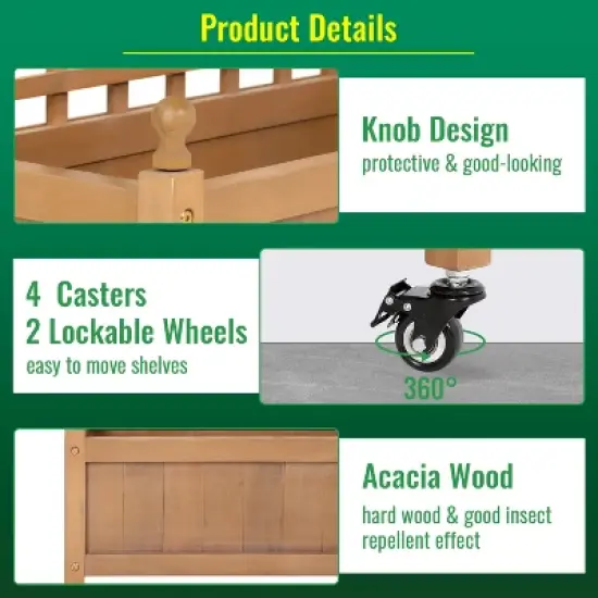 FDW Planter with Trellis Planter Box with Trellis Raised Garden Bed with Trellis Raised Garden Beds for Outdoor with Grid image {4}