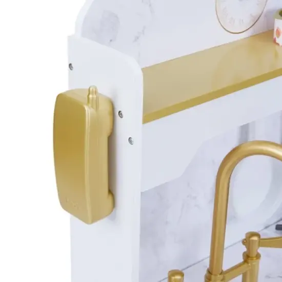 Teamson Kids Petite Versailles Classic Play Kitchen with Accessories image {4}