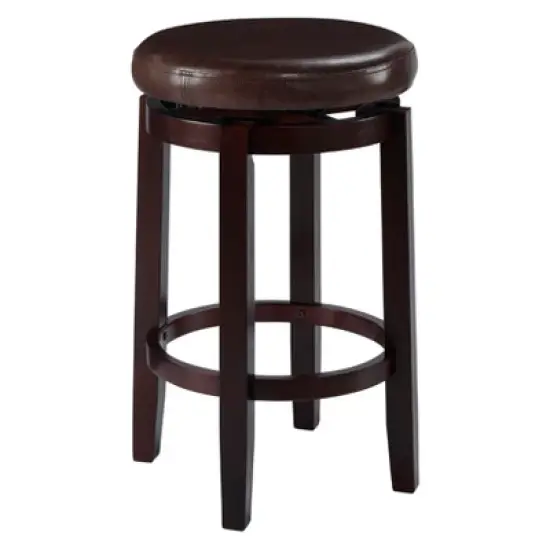 Maya Swivel Backless Counter Height Barstool - Linon image {7}