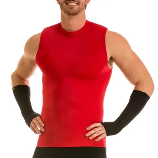 Insta Slim Activewear Basic Compression T-Shirt Sleeveless MA2018 image {11}