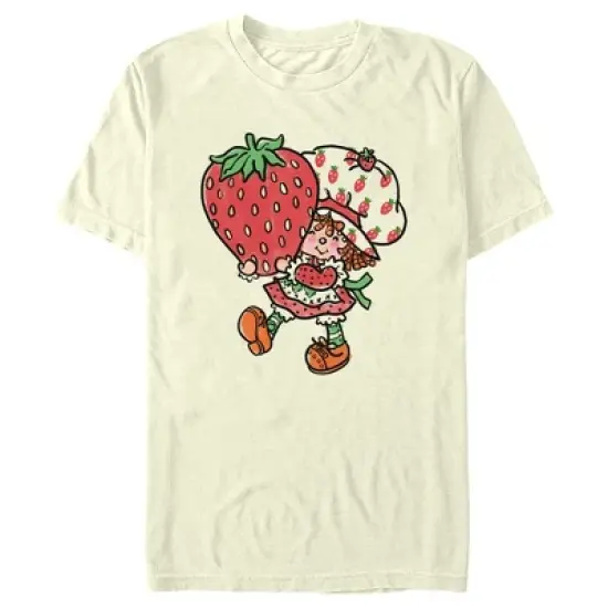 Men's Strawberry Shortcake Cartoon Cute Berry T-Shirt image {3}