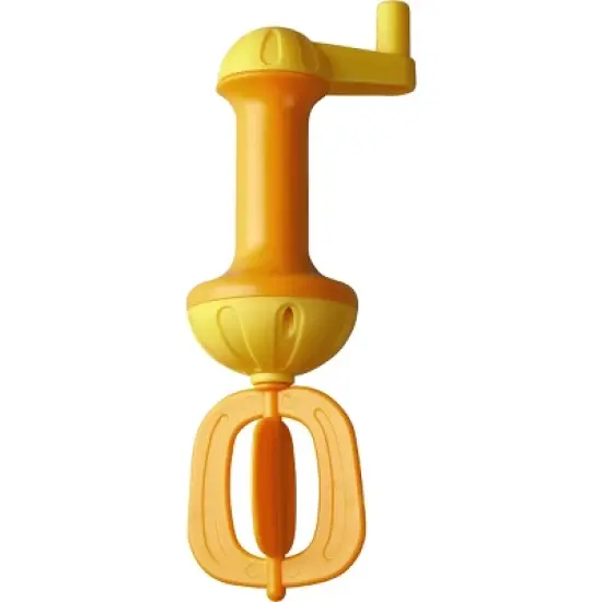 HABA Toddler Bath Toys: Bubble Bath Whisk for Sensory Play, Bubble Maker for Bathtub and Fun Beach and Water Toys for Toddlers, Yellow image {2}