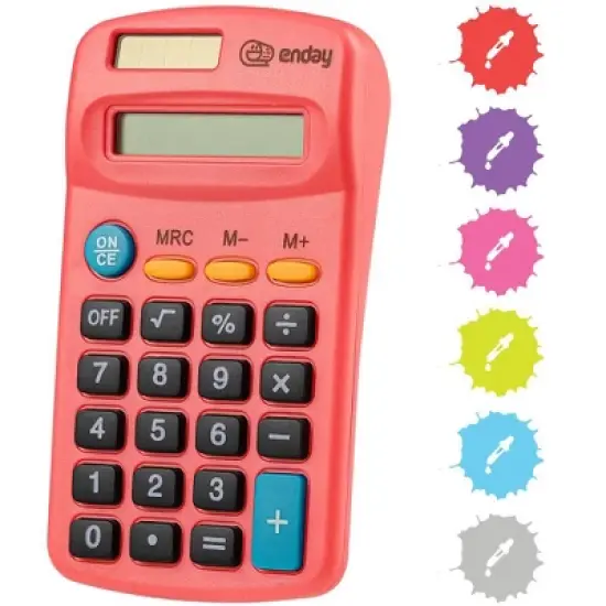 Enday 8-Digit Pocket Size Calculator image {10}