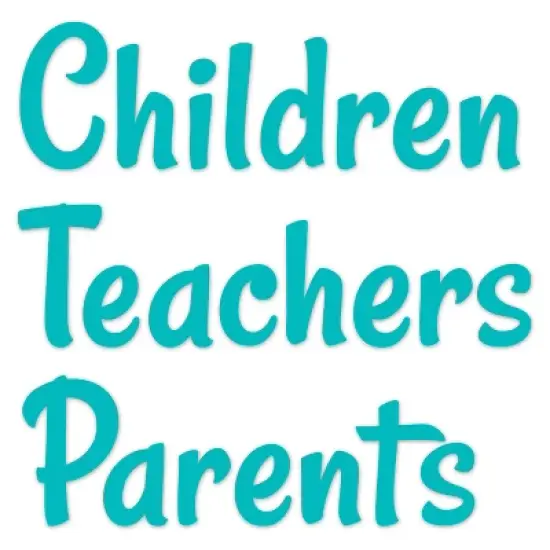 Creative Teaching Press&reg; Stylish Turquoise 4" Designer Letters, 235/Pack image {2}