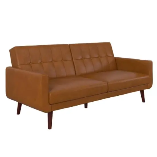 Fiore Modern Futon Faux Leather - Room & Joy image {15}