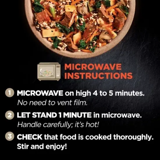 Healthy Choice Power Bowls Frozen Korean Beef - 9.5oz image {3}