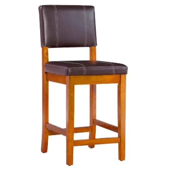 24" Milano Counter Height Barstool - Linon image {10}