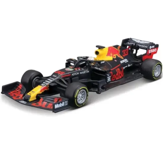 Aston Martin Red Bull Racing RB16 #33 Max Verstappen Winner Formula One F1 Abu Dhabi GP (2020) 1/43 Diecast Model Car by Bburago image {1}