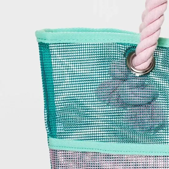 Girls' Colorblock Mesh Tote - art class&trade; image {3}