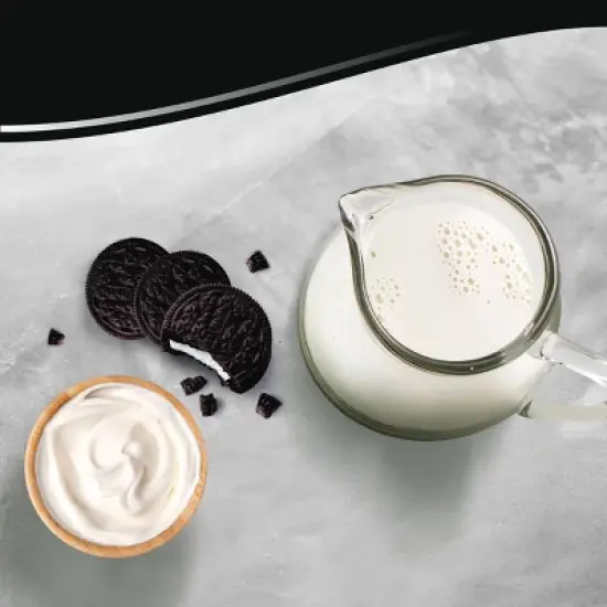 Breyers Cookies & Cream Frozen Dairy Dessert With Chocolate Cookies - 48oz image {4}