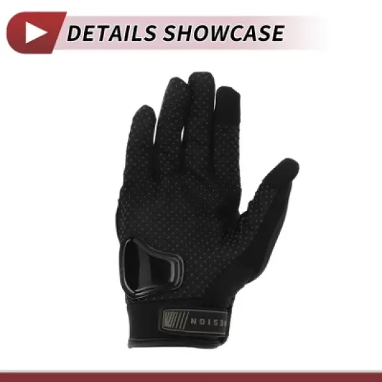 Unique Bargains Touchscreen Driving Gloves 1 Pair image {5}