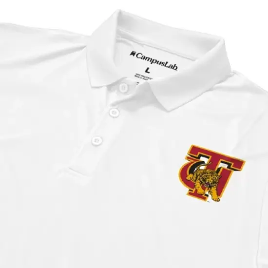 Men's Tuskegee University Adult Polo Left Chest Logo image {3}