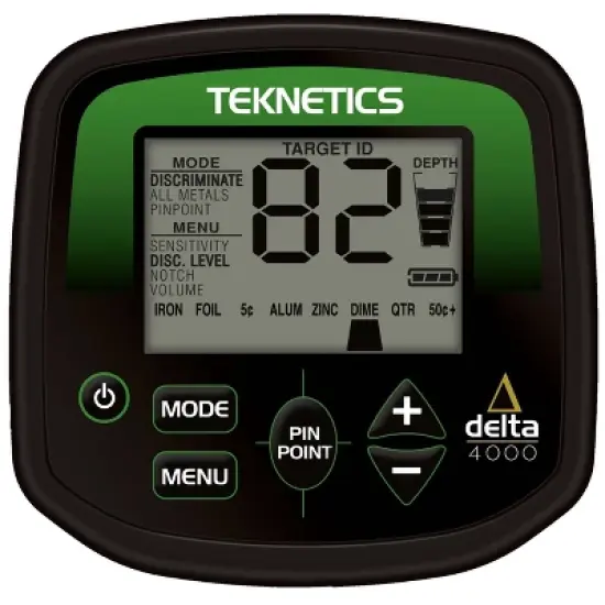 Teknetics Delta 4000 Metal Detector - Black image {2}