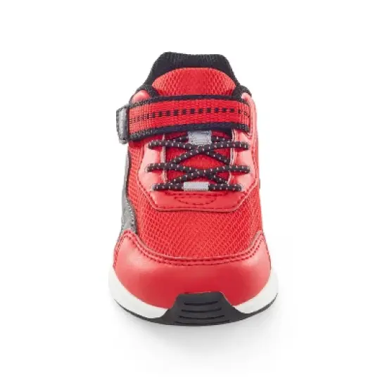 Stride Rite Kids Unisex Albee Sneaker | 5 | Red/Black image {4}