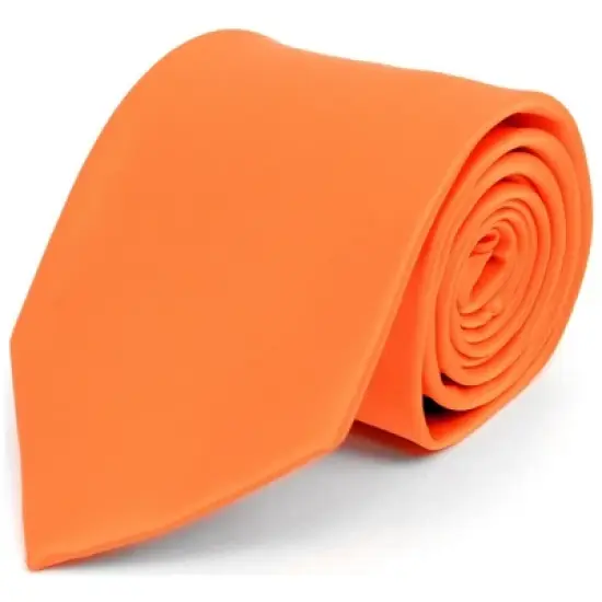 Men's Classic Solid Color Wedding Neck Tie image {37}