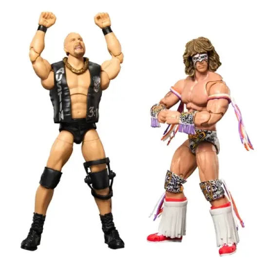 WWE Best of Ultimate Edition 2 Complete Set of 2 Action Figures image {1}