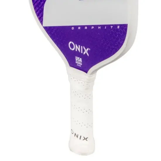 Onix 15.5'' Z5 Wide Body Pickleball Paddle - Purple: Graphite, 8.2 oz, 4" Grip image {1}