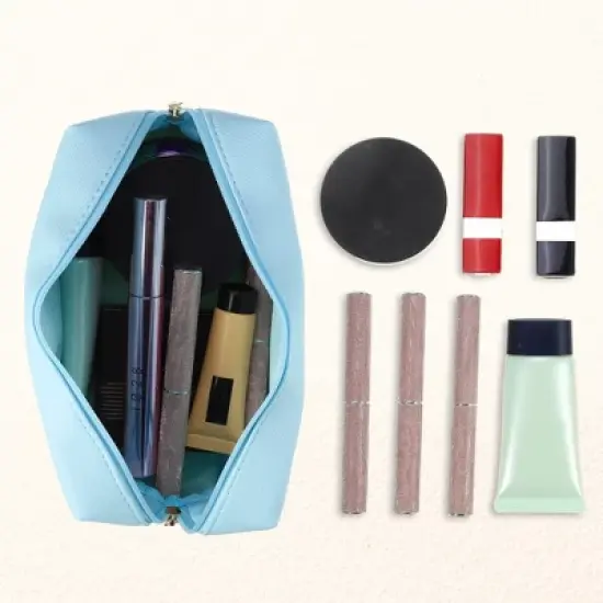 Unique Bargains Waterproof Portable Travel Small Cosmetic Bag 1 Pc image {5}