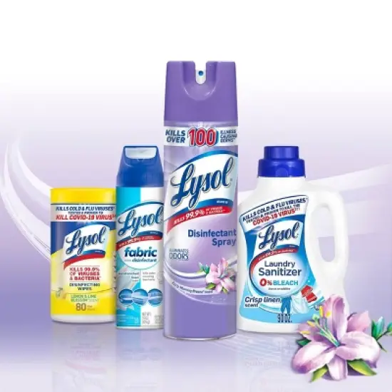Lysol Early Morning Breeze Disinfectant Spray - 19oz/2ct image {3}