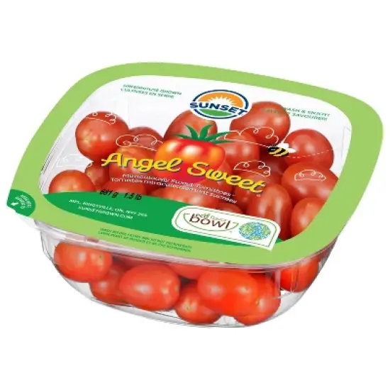 SUNSET Fresh Angel Sweet Grape Tomatoes - 1.5lbs image {3}