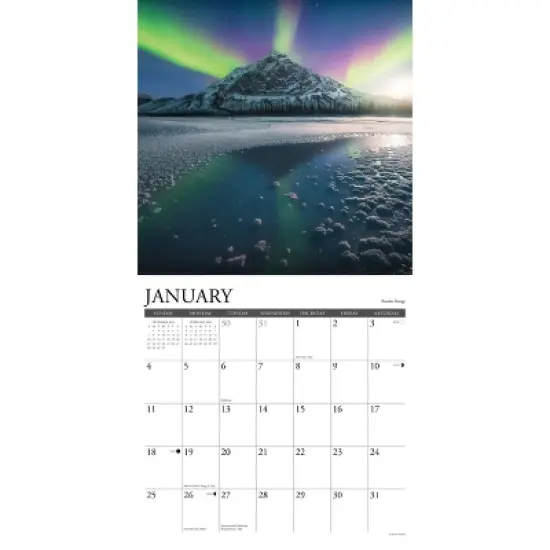 Willow Creek Press 2026 Alaska Wall Calendar image {2}