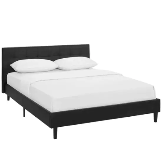 Linnea Full Faux Leather Bed - Modway image {5}