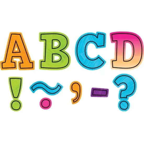 Teacher Created Resources&reg; Brights 4Ever Bold Block 3" Magnetic Letters, 55 Pieces image {3}