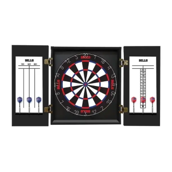 NFL Buffalo Bills Fan's Choice Dartboard Set image {2}