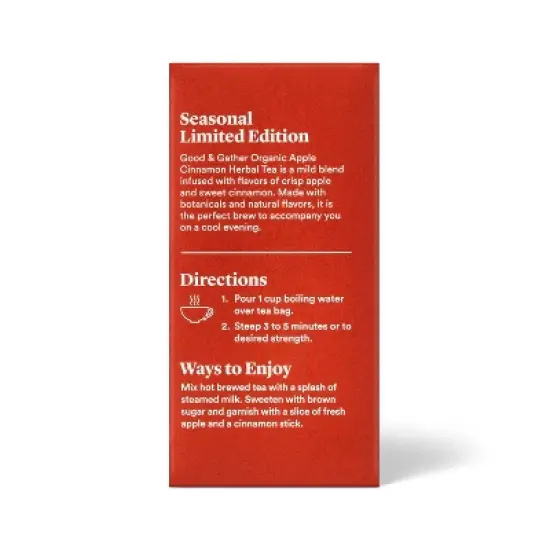 Organic Teas - 20ct - Good & Gather&copy; image {3}