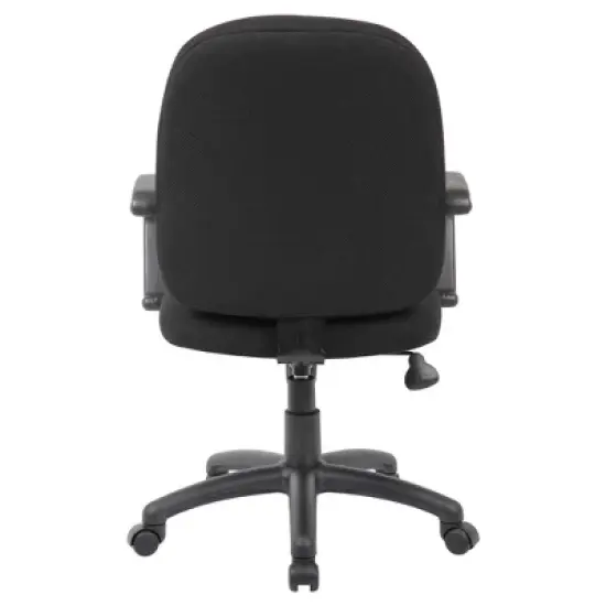 Ergonomic Executive Task Chair Black - Boss image {1}