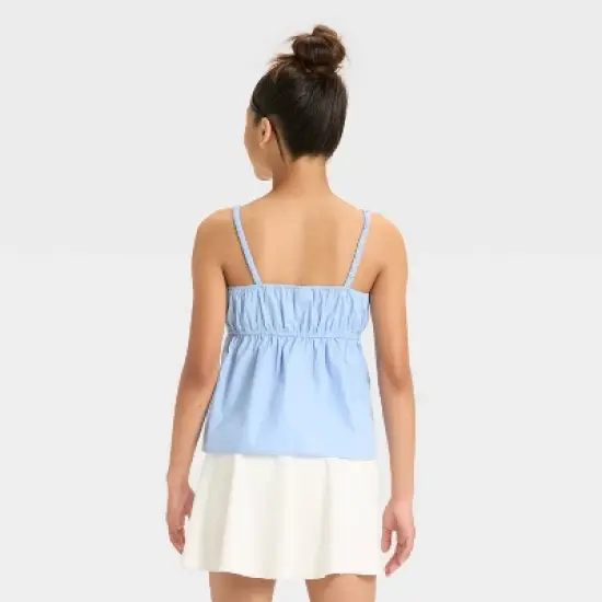 Girls' Babydoll Woven Cami - art class&trade; image {1}