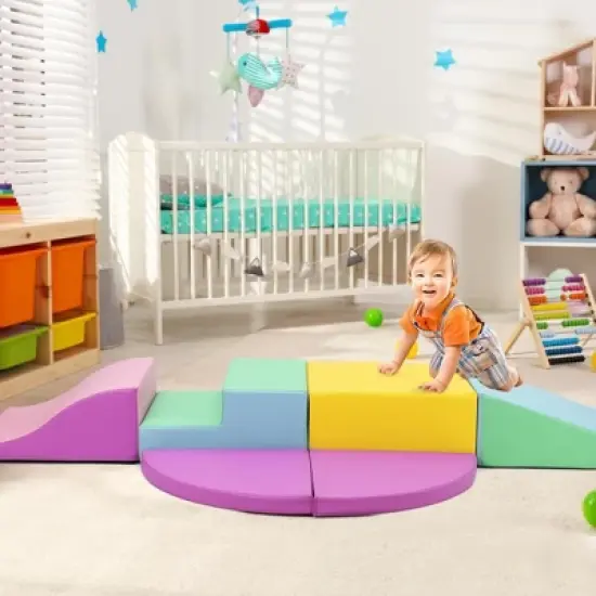 Toddler Climbing Blocks Indoor Climbing Blocks Soft Climbing Blocks Foam Climbing Blocks for Toddlers and Preschoolers image {1}