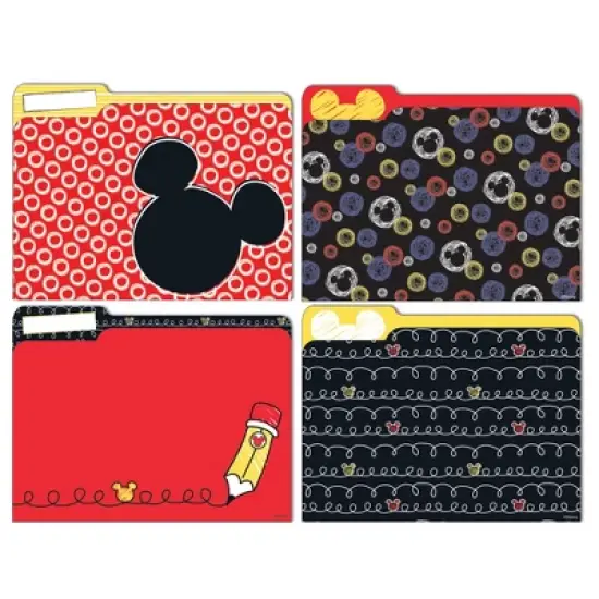 Eureka Mickey Color Pop! File Folders, 4 Per Pack, 6 Packs image {1}