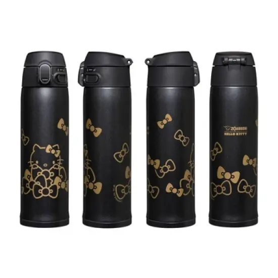 Zojirushi Hello Kitty Stainless Steel 16oz Travel Mug SM-TA48KT - Black image {1}
