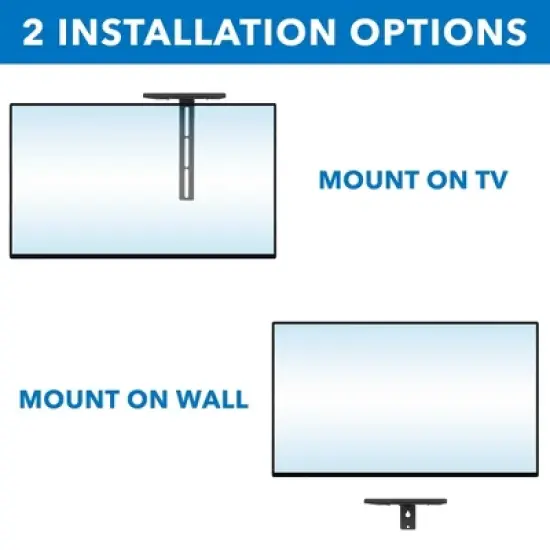 Mount-It! Floating TV Shelf for Wall Mounted TV | Streaming Devices, Speakers, and Cable | 6.6 Lbs. Weight Capacity image {3}