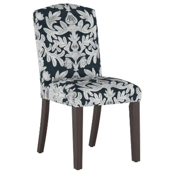 Alex Camel Back Dining Chair in Damask - Skyline Furniture image {8}