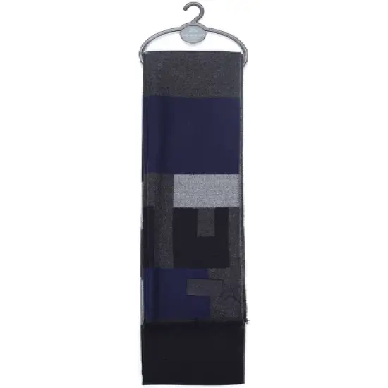 Mio Marino | Men's Cashmere Feel, 100% Cotton Fashion Winter Scarf image {3}