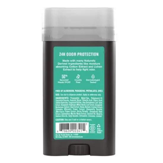 Every Man Solid Deodorant Jack Sea Salt + Citrus - 3oz image {12}