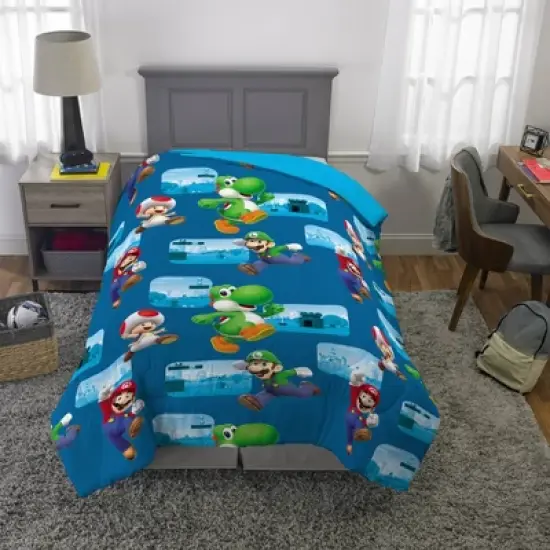 Twin Game Play Super Mario Bed in a Bag image {5}