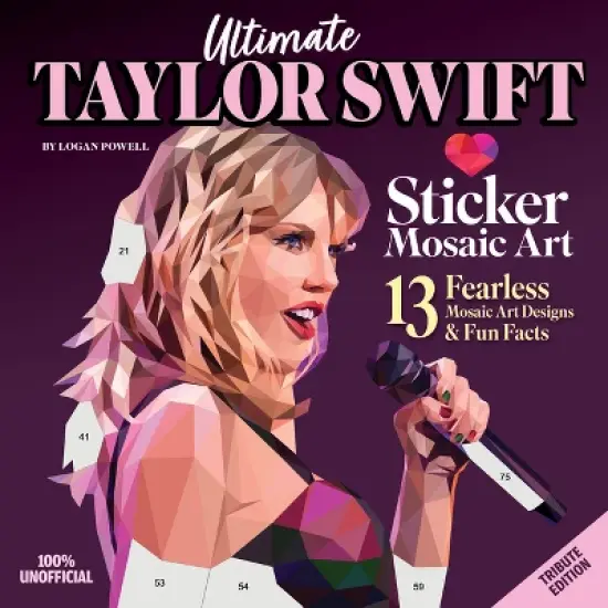 Ultimate Taylor Swift Paint by Sticker Book - by  Logan Powell (Paperback) image {1}