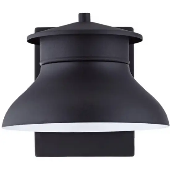 John Timberland Modern Outdoor Wall Light Fixture LED Black 5" Non Glass Dark Sky for Exterior House Porch Patio Deck Barn image {4}