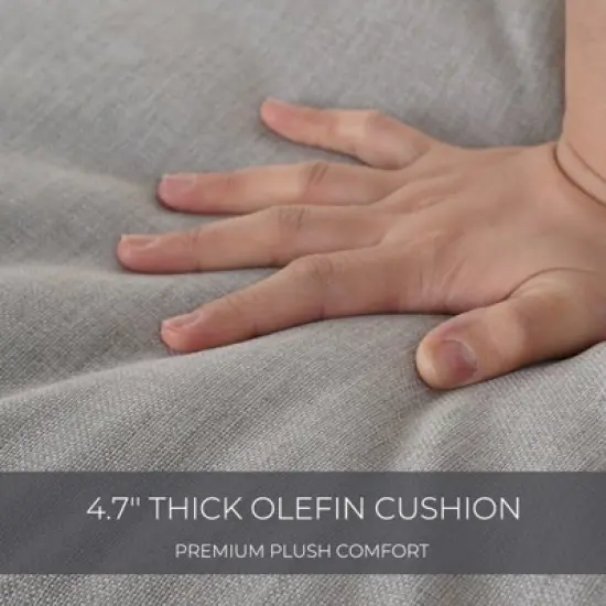 GRANDPATIO Polyethylene (PE) Wicker 5 - Person Seating Group with Cushions image {4}